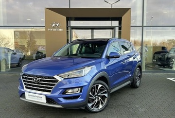 Hyundai Tucson III SUV Facelifting 1.6 T-GDi 177KM 2019 Hyundai Tucson FV23 Premium 4x4 Automat Bogate wyposazenie Salon Pols, zdjęcie 1