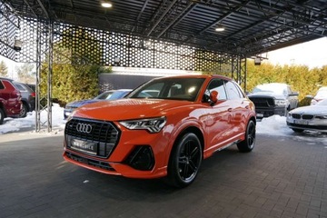 Audi Q3 II SUV 2.0 40 TFSI 190KM 2020 Audi Q3 SalonPL Bezwyp. Quattro 190KM S-Line Pulse Orange MatrixLED BangOl