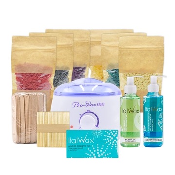 Zestaw Startowy 10x ItalWax Depilacja wosk twardy