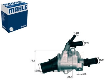 MAHTI 148 88 TERMOSTAT ALFA 88C 2,4JTDM 159/BRERA/