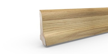 Listwa przypodłogowa LP70 Dąb fornir surowy, 7 cm