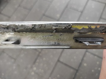 CHRÓM LIŠTA KRYT ZADNÍ A2127430182 MERCEDES W212