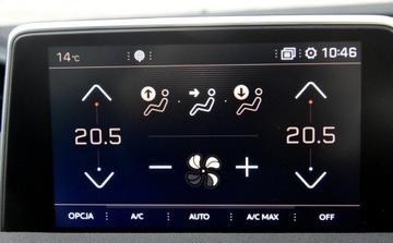 Peugeot 5008 II Crossover 1.6 THP 180KM 2020 Peugeot 5008 SKORA Alusy LED Navi. BLIS linne assist Grzane fotele 1.6, zdjęcie 38