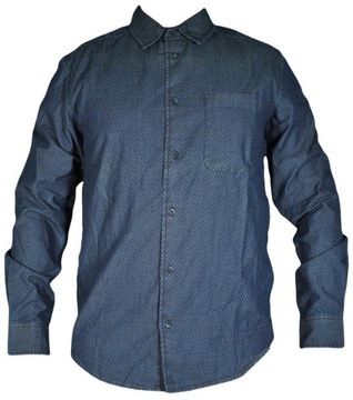 WRANGLER koszula Indigo ROUND PKT SHIRT _ S r36