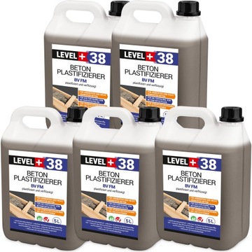 Plastyfikator do Betonu 25L Domieszka Level+38