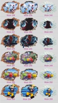 3D наклейки на стену ДИНОЗАВР 160x110см MAXWYBÓR