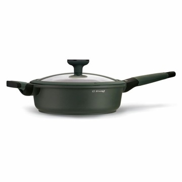 PATELNIA INDUKCJA 24 CM GŁĘBOKA patelnia non -stick Viridi Starke Pro