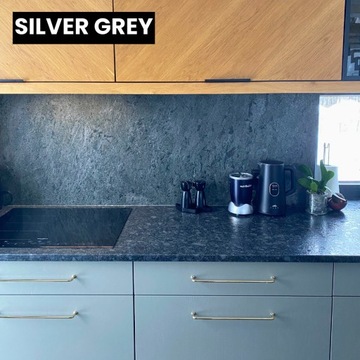 Каменный шпон Slate Black Gold Line 122x61x0,2 см | Плитка