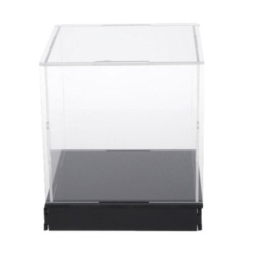 Przezroczysty akrylowy pojemnik na kurz Ekspozytor na kurz 20x20x20cm