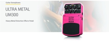 Гитарный эффект Behringer UM300 Ultra Metal + КАБЕЛЬ