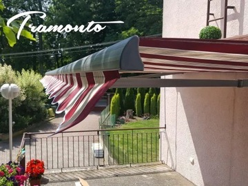 Тент электрический 250х200 Бордовый-Бежевый STD