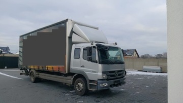 Шторная конструкция 7,3 x 2,8 м Atego, MAN