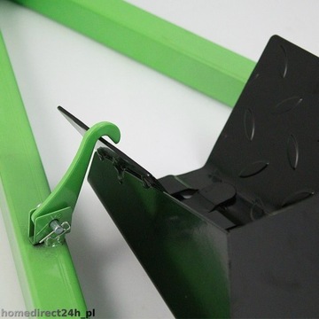 Массивная гаражная подставка для мотоцикла размером 17–21 дюйм для переднего колеса.