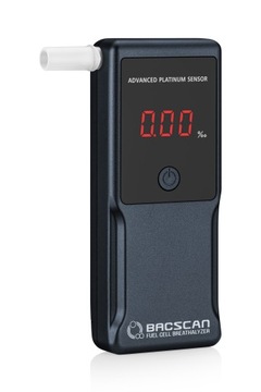 PRECYZYJNY Alkomat BACscan F-50 Ultra PRO pokrowiec | ustniki | kalibracje