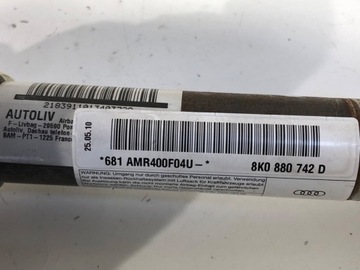 ZÁVĚS VZDUCHOVÁ PRAVÝ AUDI A4 B8 8K0880742D KOMBI 07-15