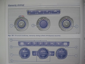 VW Passat B7 2010-2014 Руководство пользователя польского цвета VW Passat B7 2011 г.