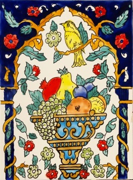DEKORACYJNA KAFLA ARABSKA 25x33 @ MAROKO @ TUNEZJA