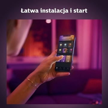 Стартовый набор Philips HUE, 4 лампы E27, цвет RGB, 800 лм