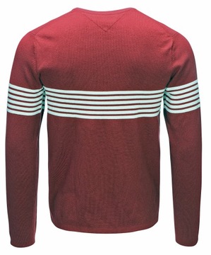 SWETER MĘSKI TOMMY HILFIGER XM0XM01003 BORDO