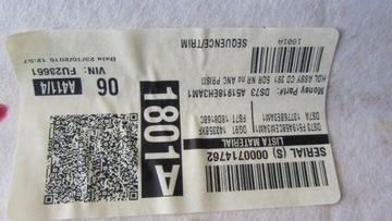 FORD MONDEO MK5 HB PODSUFITKA 14-