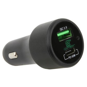 RAM Mount Szybka Ładowarka Samochodowa 1x USB C 1x USB A 45W Qualcomm 3.0