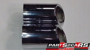 НАКЛАДКИ ВЫХЛОПНЫХ НАКЛАДОК ХРОМ AUDI A4 A5 8K0253825G