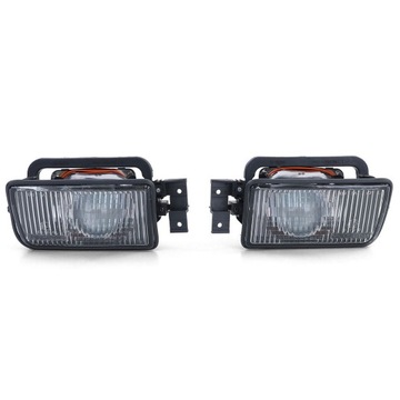 Pełny przedni zderzak M Sport Look do BMW E34 87-96 ze światłami przeciwmgi