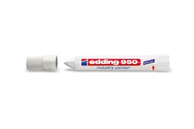 Marker w paście EDDING 950 biały okr.