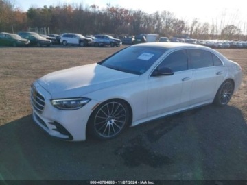 Mercedes Klasa S W223/V223 2021 Mercedes-Benz Klasa S 580 4Matic 2021 4.0l 4.0 Benzyna 496KM, zdjęcie 6