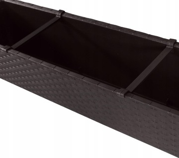 4 балконных ящика ISR800P, цветочный горшок 80 см.