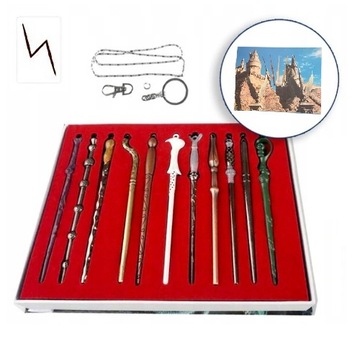 ZESTAW HARRY POTTER MAGICZNE RÓŻDŻKI 11 SZTUK