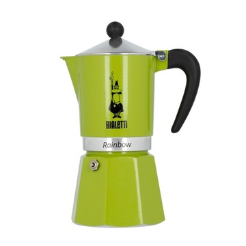 Кофеварка Bialetti Rainbow 6tz (зеленая)