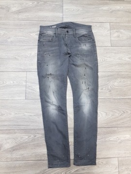 G-STAR Revend Super Slim jeansy rurki 31/32 pas 84