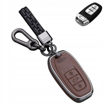 Skórzane Etui Pilot Do Klucz Dla Audi A4 S4 RS4
