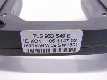 MODUL POD VOLANT PORSCHE CAYENNE 7L5953549B