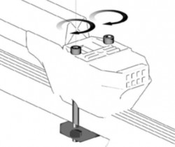 Крепление для лыж Northline SkiSpace 4 черный
