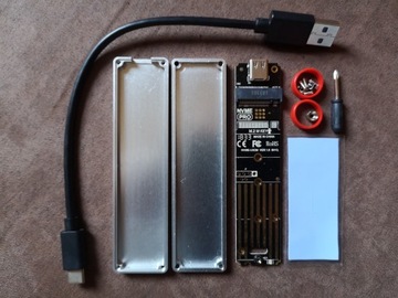 Адаптер M.2 NVMe Jeyi 10 Гбит/с/отсек для диска