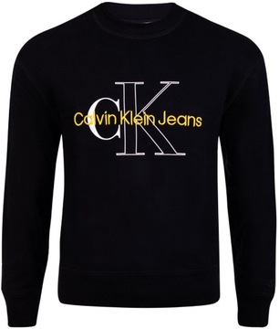 CALVIN KLEIN JEANS Monogram Sweatshirt Regular Fit bluza męska M