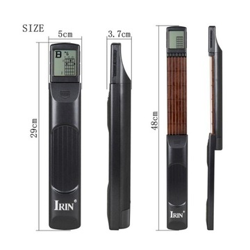 Trenażer do ćwiczeń na gitarze z 6 progami i brzęczykiem do ćwiczeń z