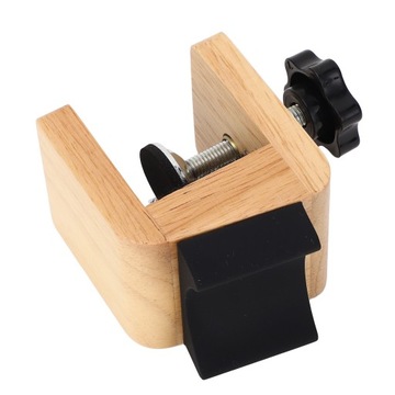 Зажим для гитарного стола Деревянная конструкция Силиконовая накладка Противоскользящая