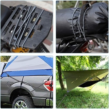 LINA GUMOWA GUMA LINKA ELASTYCZNA EXPANDOR DO PLANDEK SZARA 6mm - 1M