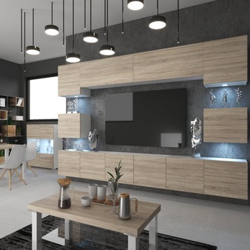 Белая стенка Гостиная Мебель для гостиной