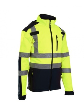 Рабочая куртка SOFTSHELL FLASH REFLECTIVE Hi-VIS