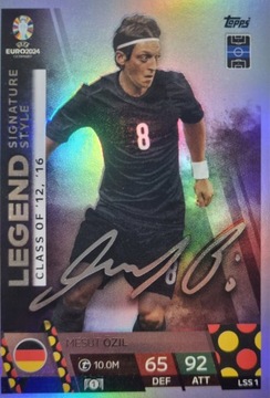 UEFA EURO 2024 Legend Signature Style LSS 1 Mesut Ozil (Niemcy)