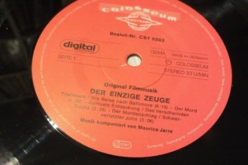 МОРИС ЖАРР...Свидетель -LP- 1D-1985-Einzige zeuge