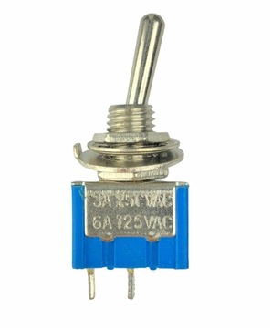 PRZEŁĄCZNIK HEBELKOWY MTS-101 2PIN 2POZ ON-OFF