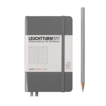 Notatnik LEUCHTTURM1917 Notes Pocket A6 Linia