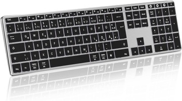 BEZPRZEWODOWA KLAWIATURA MEMBRANOWA SLIM DLA MACBOOK QWERTY K62B-3