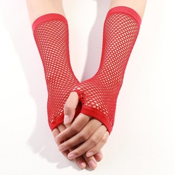 ПЕРЧАТКИ В СЕТКУ, ДЛИННЫЕ ВАРЕЖКИ БЕЗ ПАЛЬЦЕВ UNI