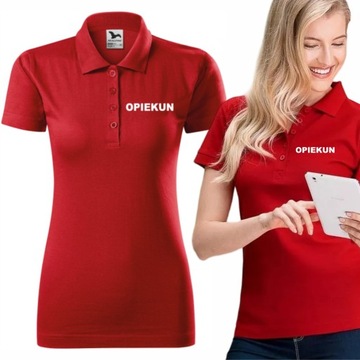 Medyczna Koszulka Polo Opiekun Bawełna L 40